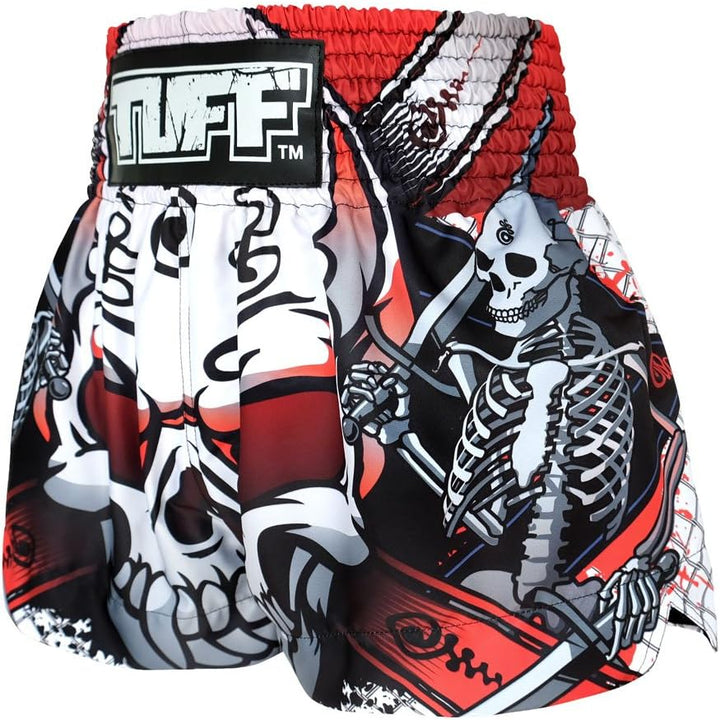 Tuff Sport Boxen, Muay Thai-Shorts, Drachenschädel, Kick, Kampfsport, Training, Fitnessstudio, Kleid