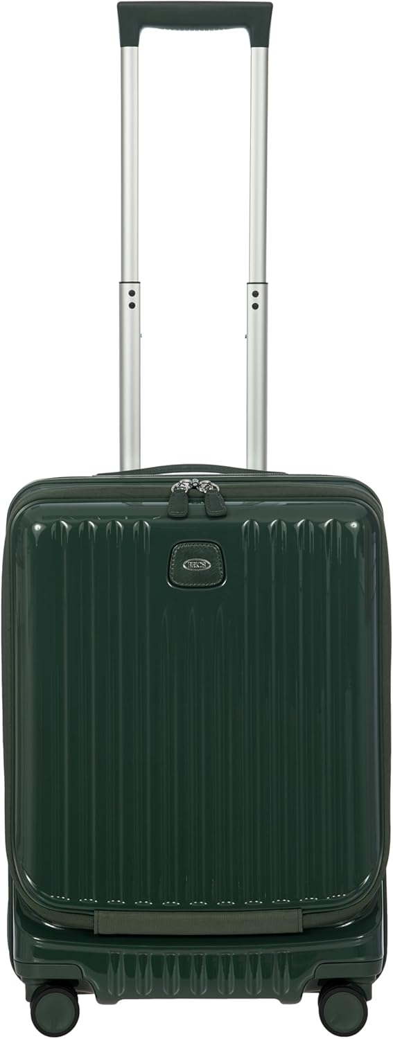 Brics Positano - 4-Rollen Kabinentrolley 55 cm USB, Emerald Green