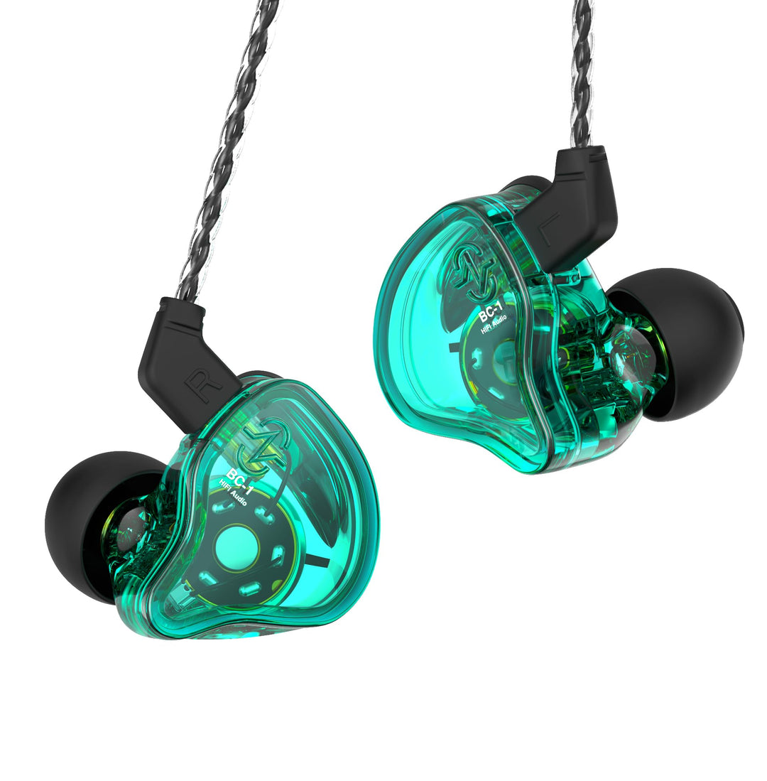 CCZ Melody Inear-Kopfhörer, kabelgebunden, Gaming-Ohrhörer, 1DD, 1BA, Hybrid-Treiber, In-Ear-Kopfhör