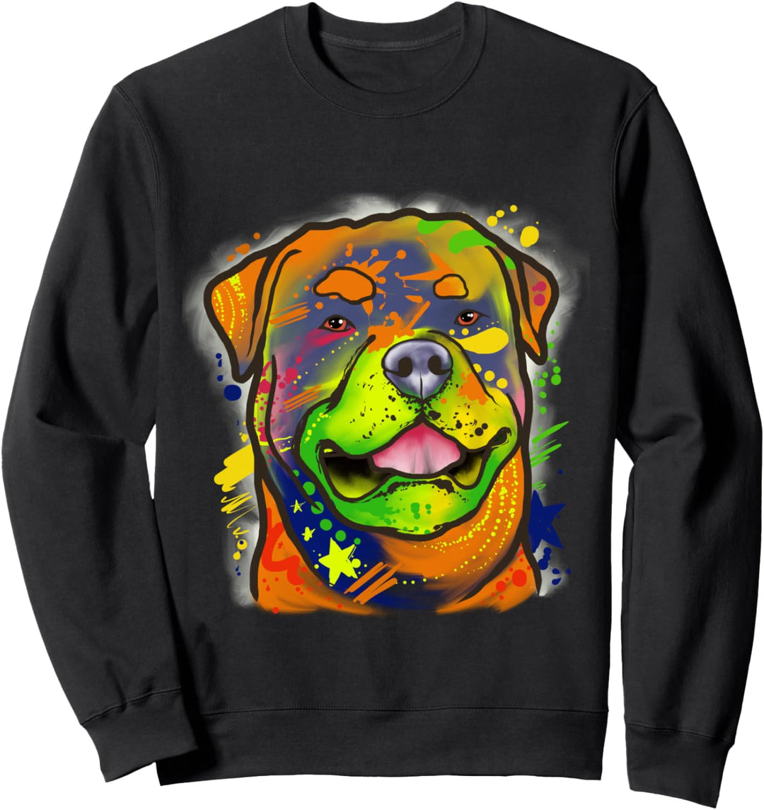Tolle Rottweiler Geschenk Rottie Sweatshirt