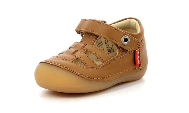 Kickers Unisex Baby Sushy Oxford-Schuh 19 EU Camel Clair, 19 EU Camel Clair