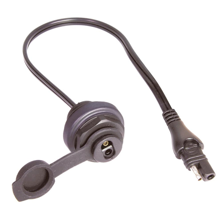 TecMate OptiMATE CABLE O-20, Witterungsbeständige SAE-Buchse, Armatureneinbau OptiMATE Witterungsbes