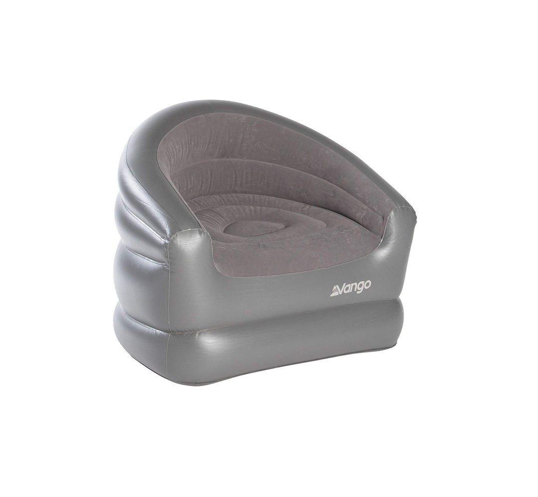 Vango Inflatable aufblasbares, Camping-Sofa Nocturne Grau, Nocturne Grau