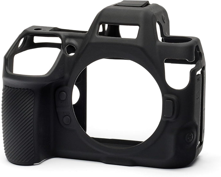 easyCover Silikon-Schutzhülle Kompatibel mit Nikon Z8 Mirrorless Camera. Schwarzes Schutzgehäuse., S