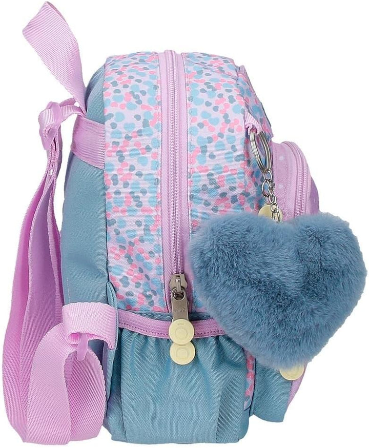 Enso Süsses Mädchen Kleiner Rucksack Lila 19x23x8 cm Polyester 3,5L Mochila pequeña Beere, Mochila p