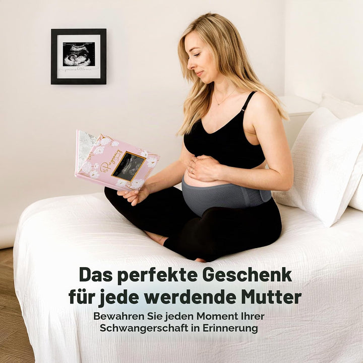 KeaBabies Schwangerschaft Bauchgurt für Schwangere - 1-Pack, Weiches und Atmungsaktives Schwangersch