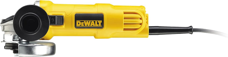 DeWalt Winkelschleifer (800 W, 125 mm Scheiben-ø, Wiederanlaufschutz, Sanftanlauf, für alle Standard