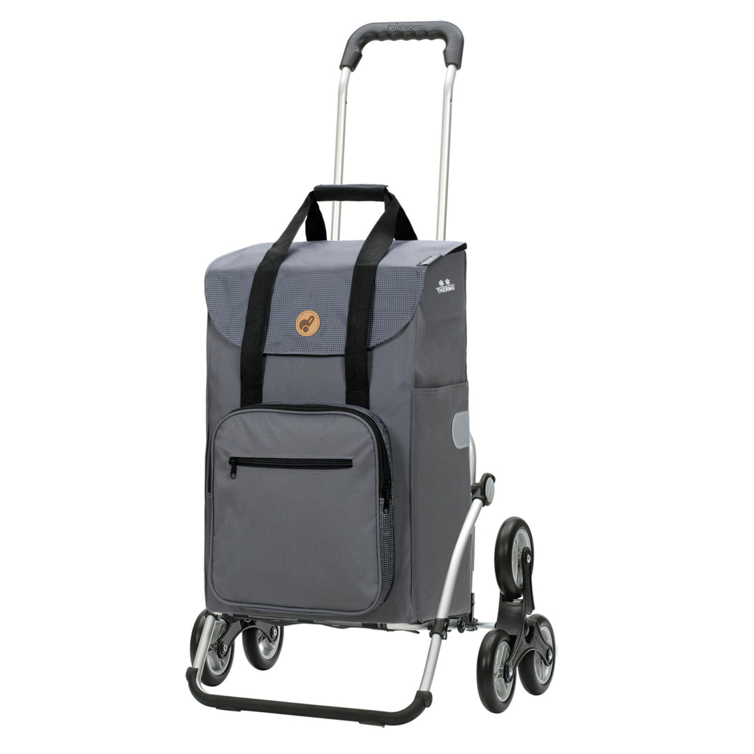 Andersen Einkaufstrolley - klappbar - 45 Liter - Treppensteiger - mit Kühlfach - Aufhängung für Eink