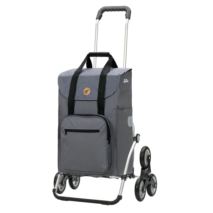 Andersen Einkaufstrolley - klappbar - 45 Liter - Treppensteiger - mit Kühlfach - Aufhängung für Eink