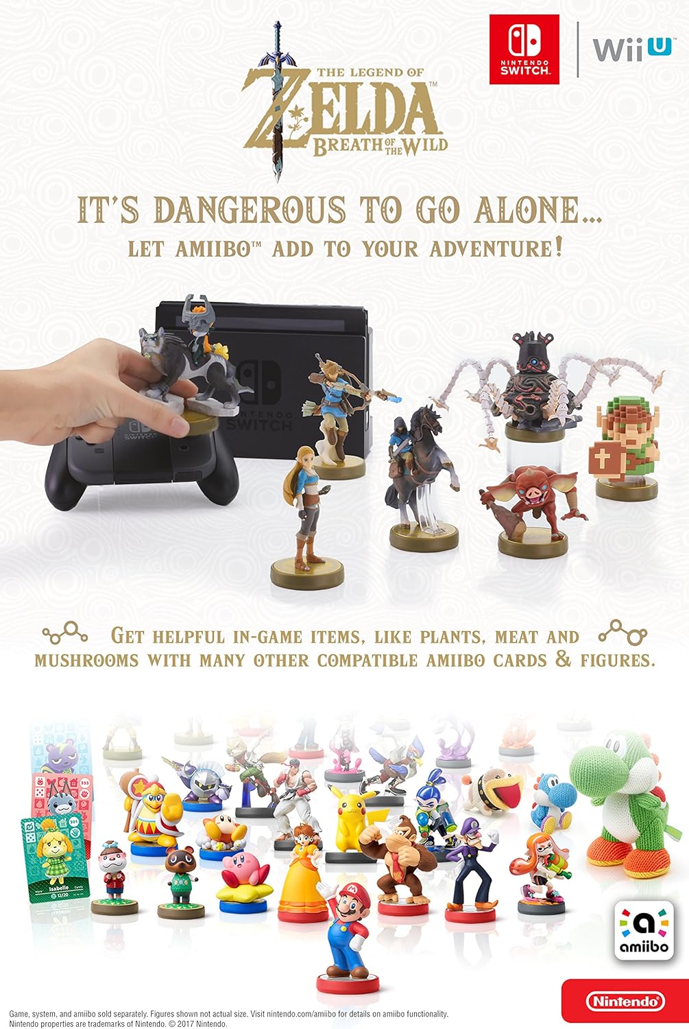 Amiibo Link Rider - The Legend of Zelda: Breath of The Wild Collection (Nintendo Wii U/Nintendo 3DS/