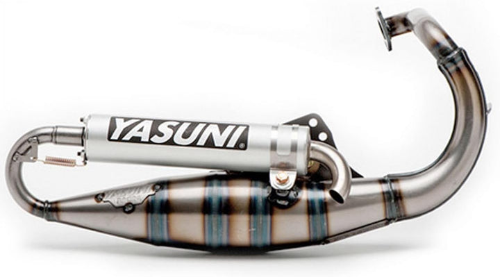 Auspuff Yasuni Scooter R Aluminium für Peugeot stehend