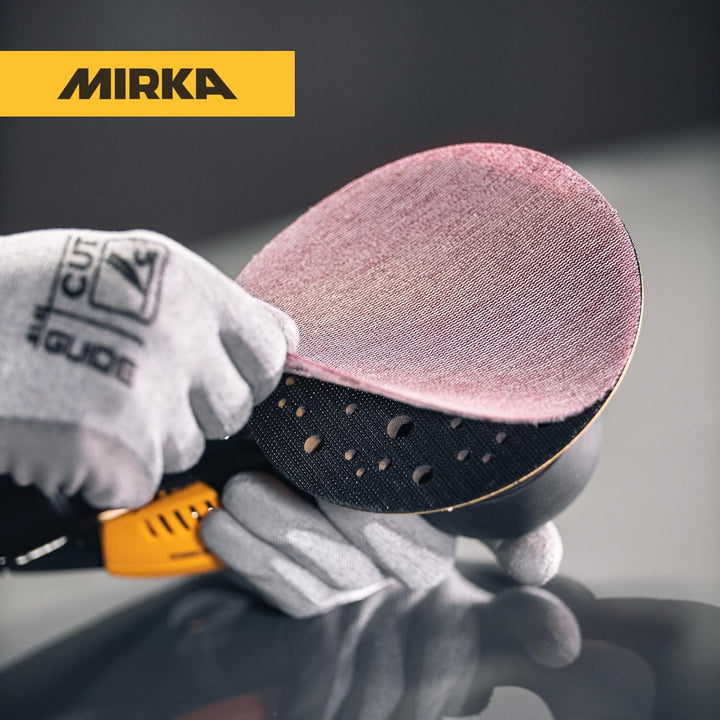 Mirka Abranet Ace Netz Schleifscheiben Ø 150mm Klett / Korn P80 / 50 Stk / Für alle 150mm Exzentersc