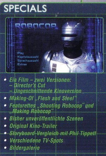 RoboCop - Special Edition (1987), DVD