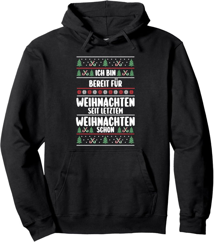 Weihnachtsfeier Weihnachtsmann Weihnachten Pullover Hoodie