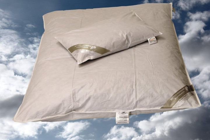Betten Hofmann Baby Kinder Winter Daunenbett ungesteppt 100x135 cm Daunendecke + 40x60cm Set