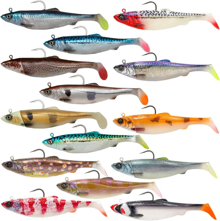 Savage Gear 4D Herring Big Shad - Gummifisch Real Herring PHP 25cm / 300g, Real Herring PHP 25cm / 3