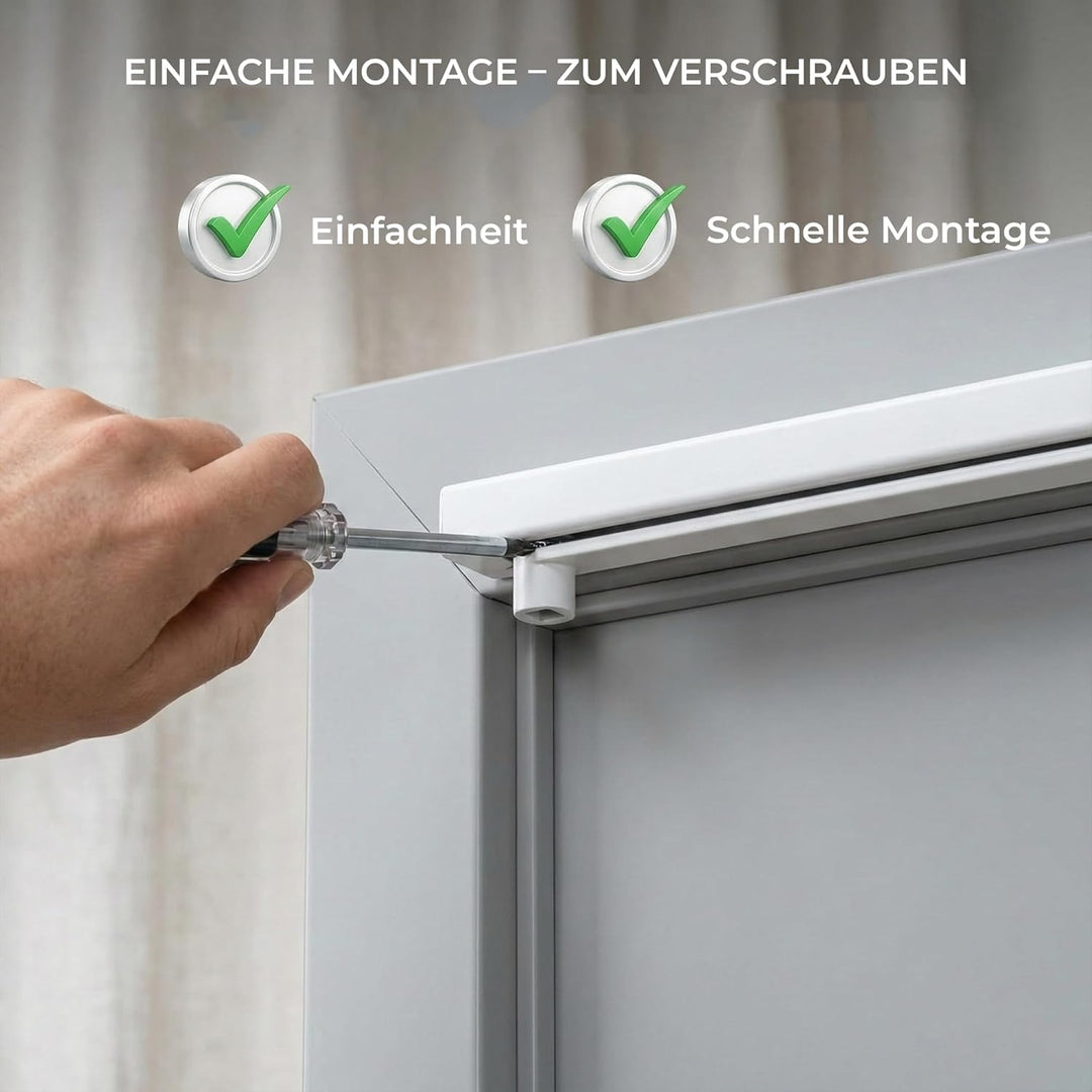 Obentürschliesser Dormakaba Gleitschiene G-N - RAL9016