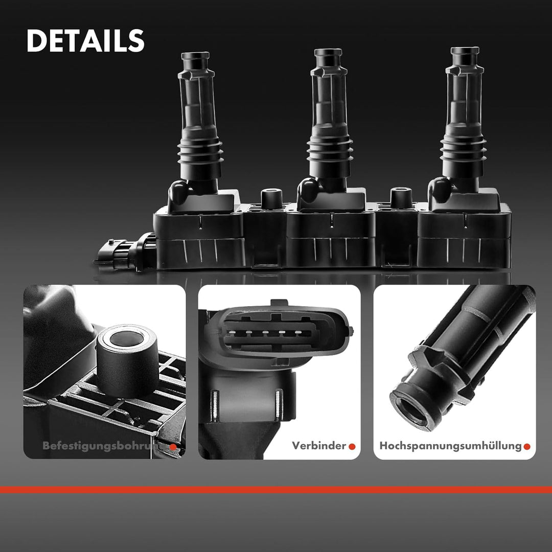 Zündmodul Zündspule für Agila A H00 Corsa B 73 78 79 Corsa C F08 F68 Agila MK I Corsa MK I II W5L F0