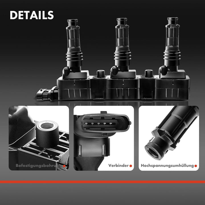 Zündmodul Zündspule für Agila A H00 Corsa B 73 78 79 Corsa C F08 F68 Agila MK I Corsa MK I II W5L F0
