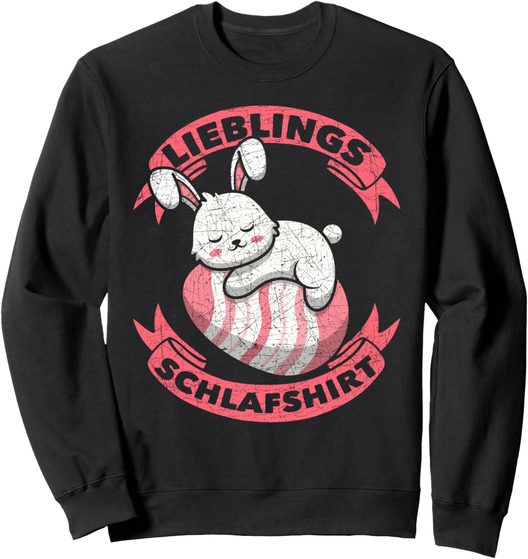 Osterhase Pajama Schlafanzug Hase Lieblings Schlafshirt Sweatshirt