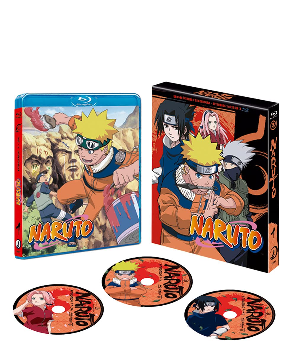 Naruto Shippuden Box 1 (Reedición) - BD
