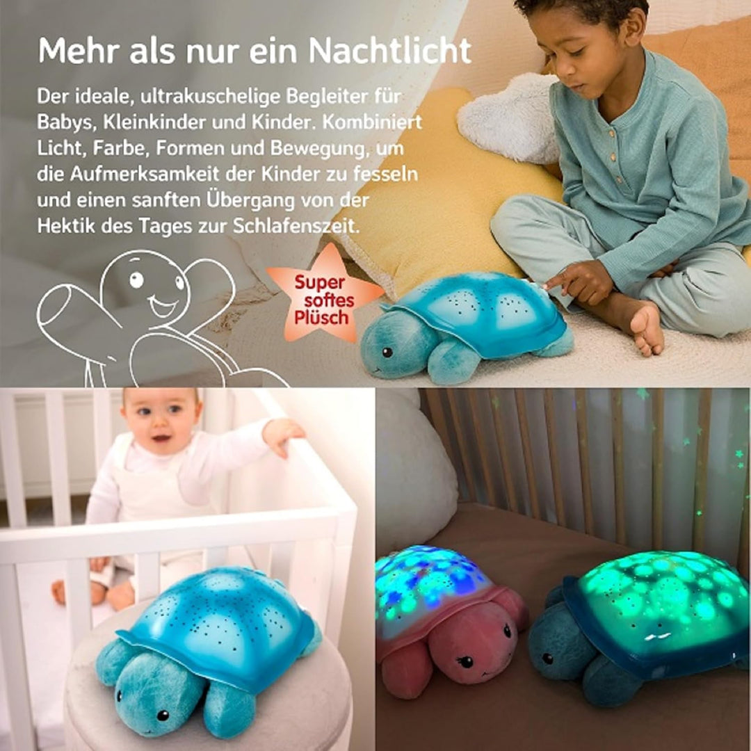Cloud b Beruhigendes Nachtlicht Sternenprojektor mit Musik | Sternenhimmel Projektor Kinder mit 3 Fa