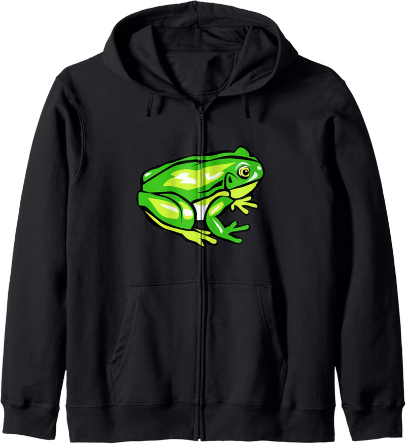 Cartoon Frosch Kapuzenjacke