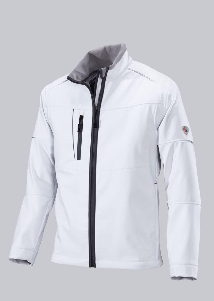 BP 1868-572-21-L Herren-Softshell-Jacke, Stehkragen, Frontreissverschluss, 300,00 g/m² 100% Polyeste
