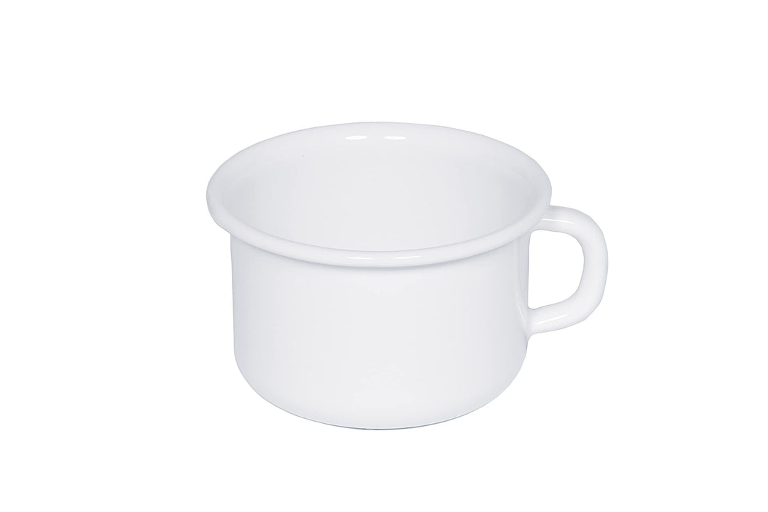 Riess, 0299-033, Kaffeeschale 10, CLASSIC- WEISS, Kaffeebecher, Durchmesser 10 cm, Höhe 7.4 cm, Inha