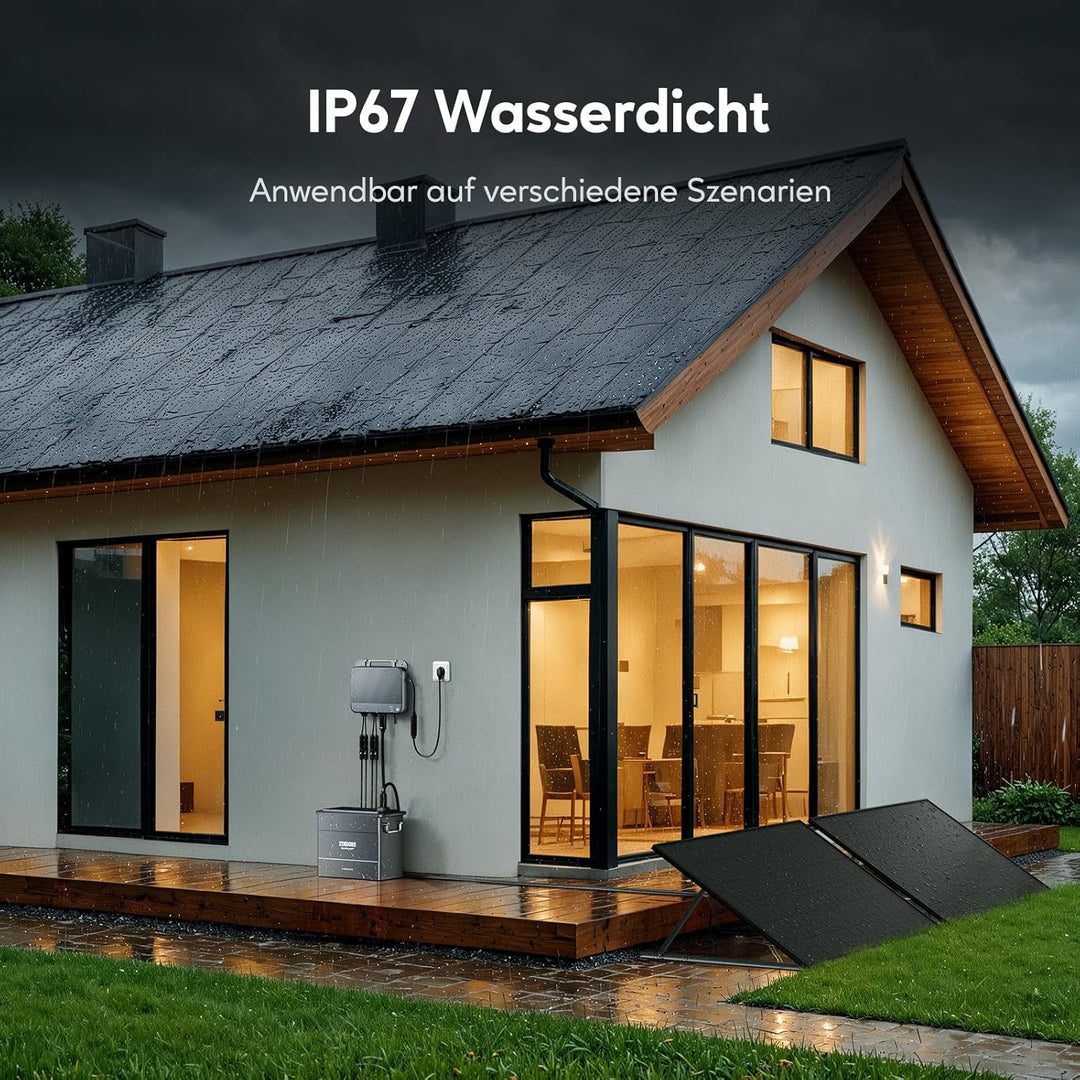 Zendure Speicher für Balkonkraftwerk, SolarFlow 800 mit 1200W Solar Eingang, 800W AC Eingang/Ausgang
