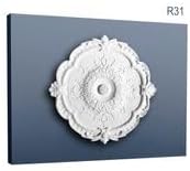 Mittlere Rosette, klassische Ornamente R31