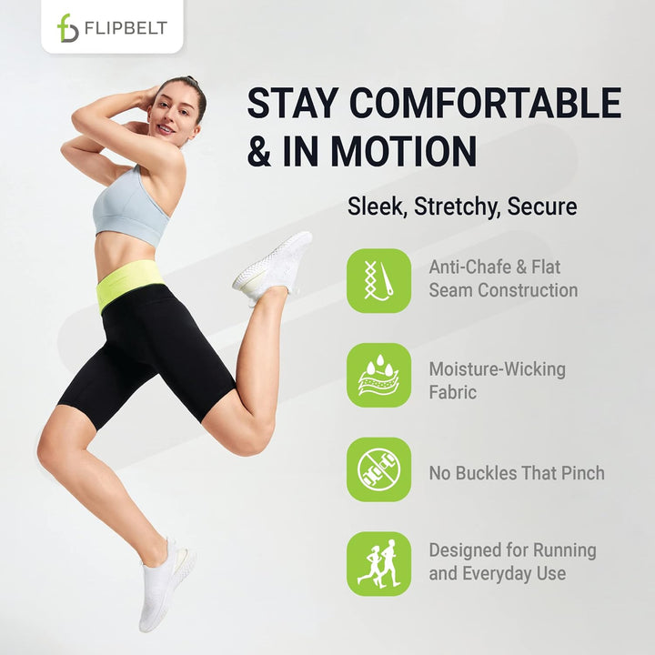 FlipBelt Classic - Gürtel mit Mehreren Taschen, Unisex XS Orange, XS Orange