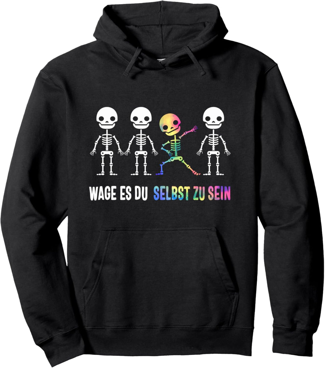 Wage Es Du Selbst Zu Sein Lgbt-Q Schwulenstolz-Flagge Pullover Hoodie