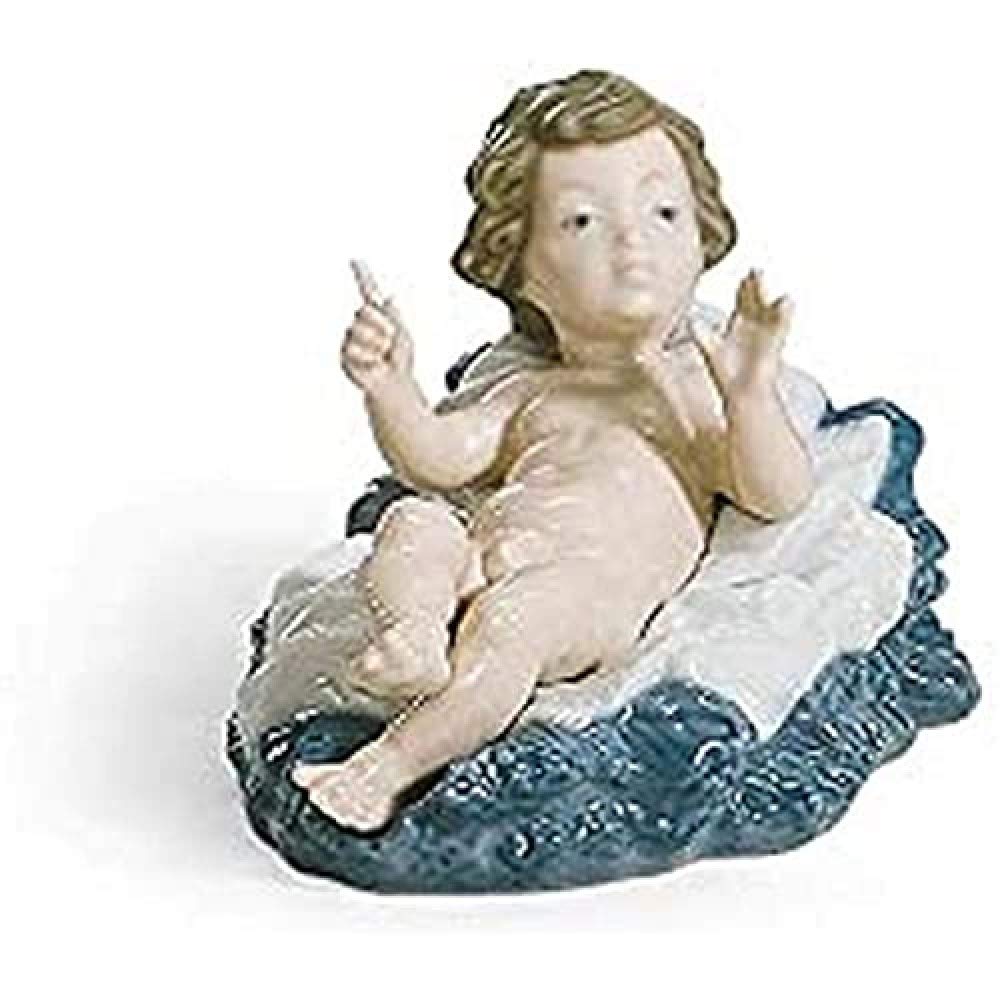 LLADRÓ Krippenfigur Christkind. Jesuskind. Porzellan.