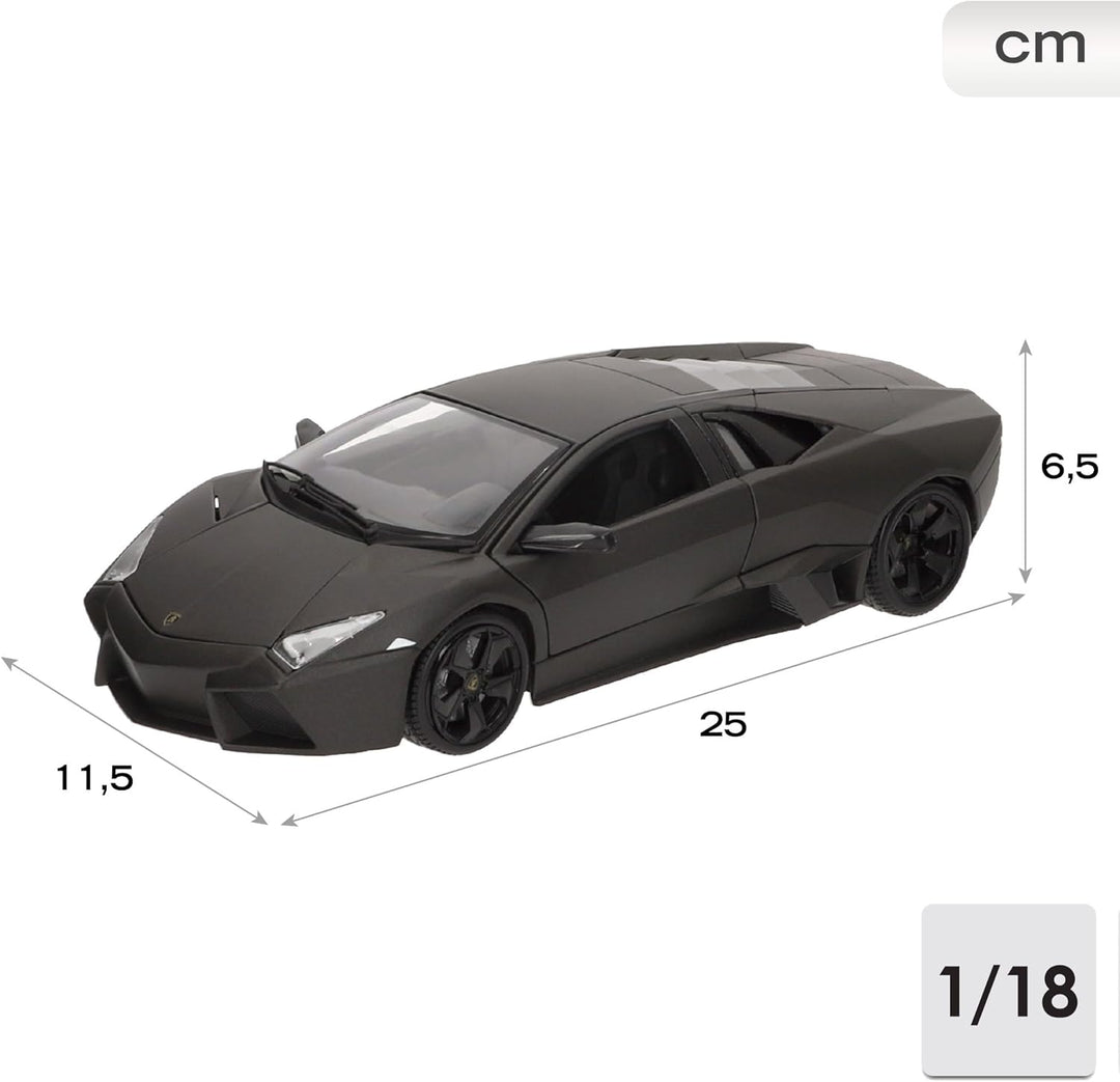 BBurago 18-11029 - Diamond Collezione 1:18 Lamborghini Reventón dunkelgrau