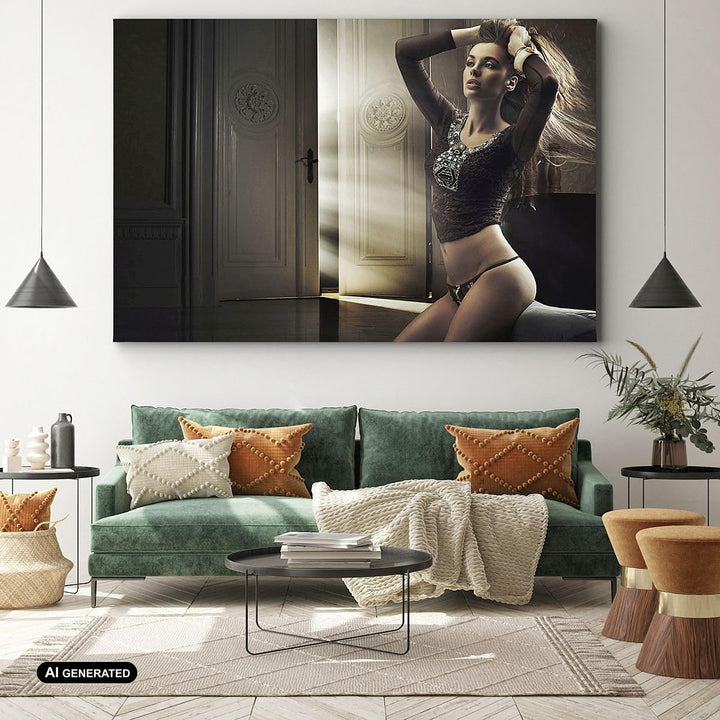 Bilder auf Leinwand Schönheit Club Kosmetik Disco Leinwandbild 70x50cm Wandbilder Dekoration Wohnzim