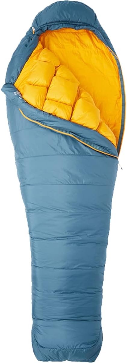 Marmot Unisex – Erwachsene WarmCube Gallatin 20 Schlafsack, Stargazer/Solar, LZ