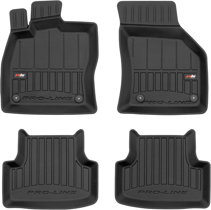 M MOTOS Gummimatten Auto Fussmatte passt für Volkswagen Golf VII 2012-2020 Verbessern Sie Ihren Reis
