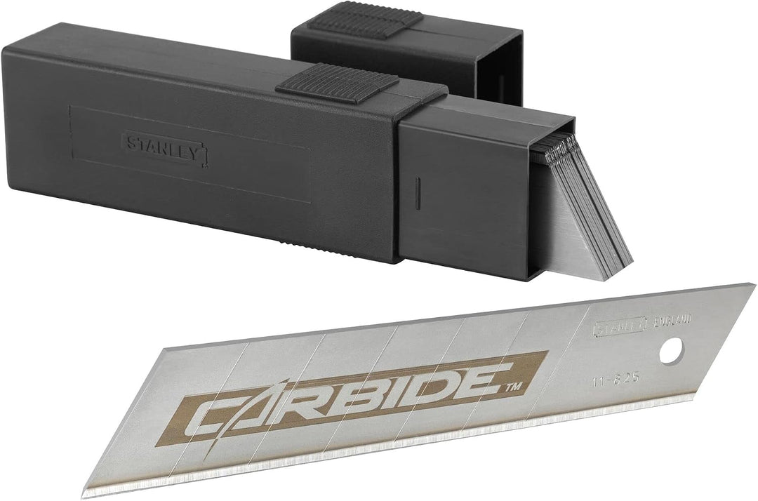 Stanley FatMax Pro Carbide Abbrechklingen STHT3-11825 (25mm, Ersatzklingen für Cuttermesser, langleb