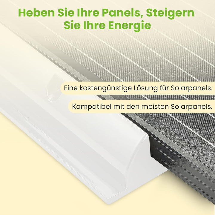 Offgridtec© ABS Solarmodul-Spoiler Halterung weiss 68cm - Heavy Duty 2er Set Haltespoiler 68cm, 2er