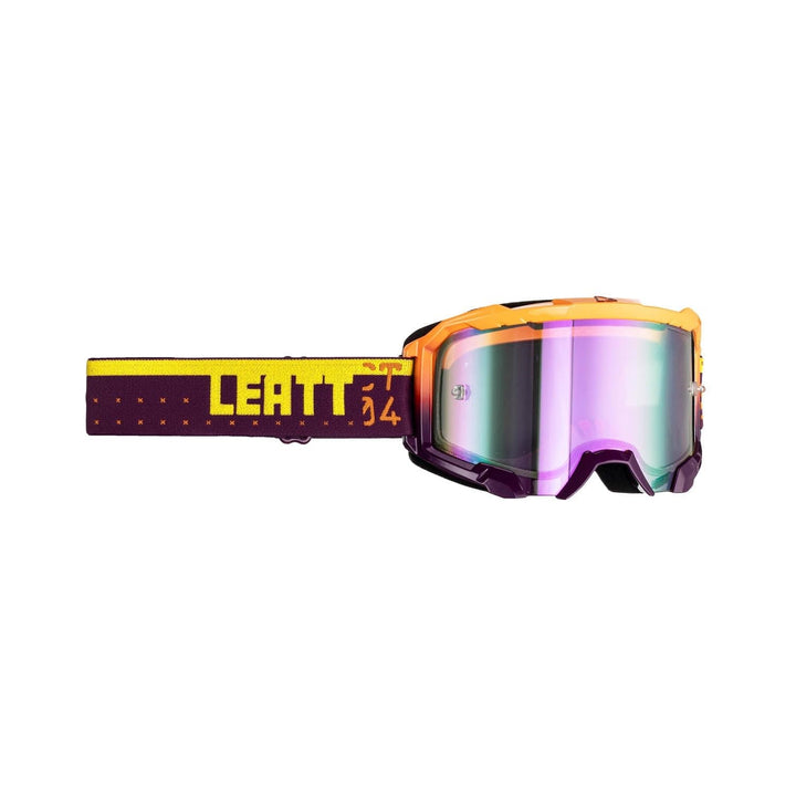 Leatt Unisex Velocity 4.5 Iriz Schutzbrille Einheitsgrösse Indigo Purple, Einheitsgrösse Indigo Purp