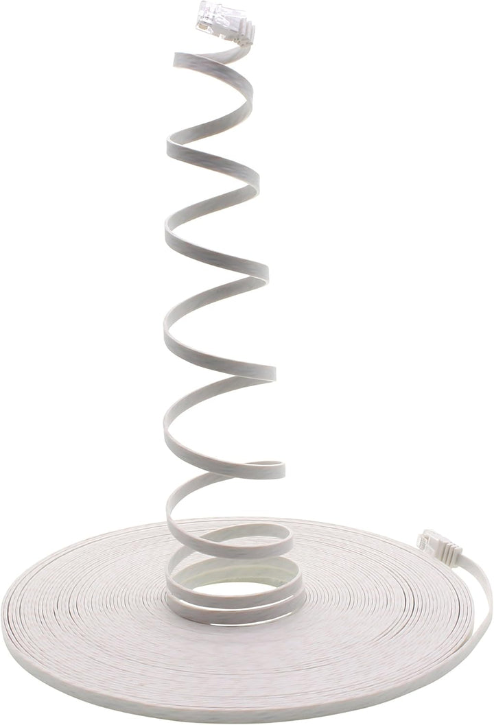 1aTTack Cat5e 2X RJ45 Stecker Flach Netzwerk Patch-Kabel 30m, 30m