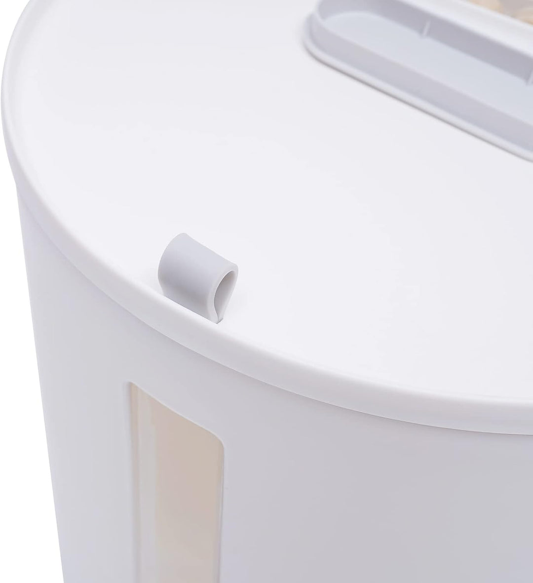 Müslispender 6KG/10KG Küche Trockenen Lebensmittel Spender Getreide Reis Container mit Skala für Bla
