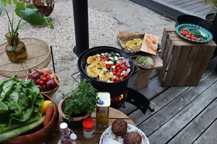 VUUR LAB BBQ.Kochofen Set Ø 36