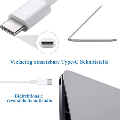 96W Mac Book Pro Ladegerät Schnellladegerät Netzteil USB C Ladegerät für MacBook Pro/Air 13 14 15 16