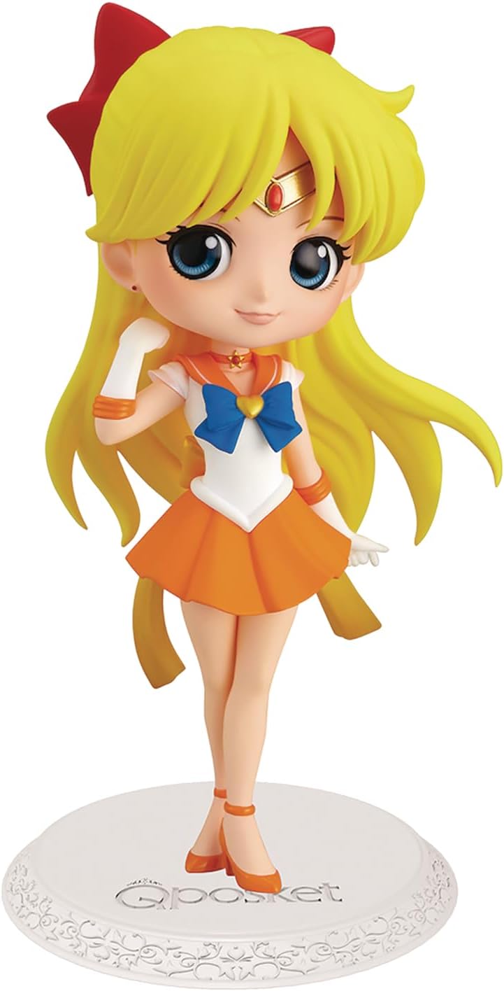 Inconnu Noname Sailor Moon Eternal – Super Sailor Venus – Figur Q Posket Ver.a, BP17109, Inconnu