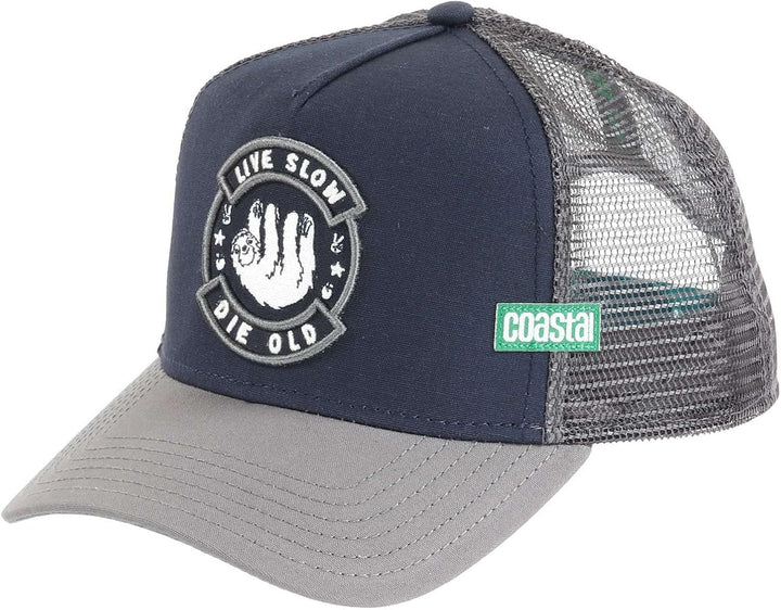Coastal - Die Old Trucker Snapback Cap