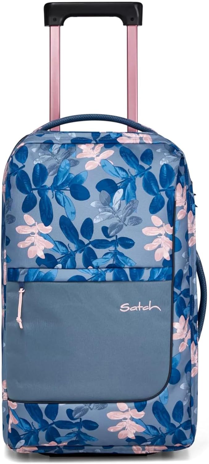 satch flow S Trolley Koffer Handgepäck 35 l 54x32x23 cm oder Koffer gross 55 l 65x37x29 cm, inkl. Wä