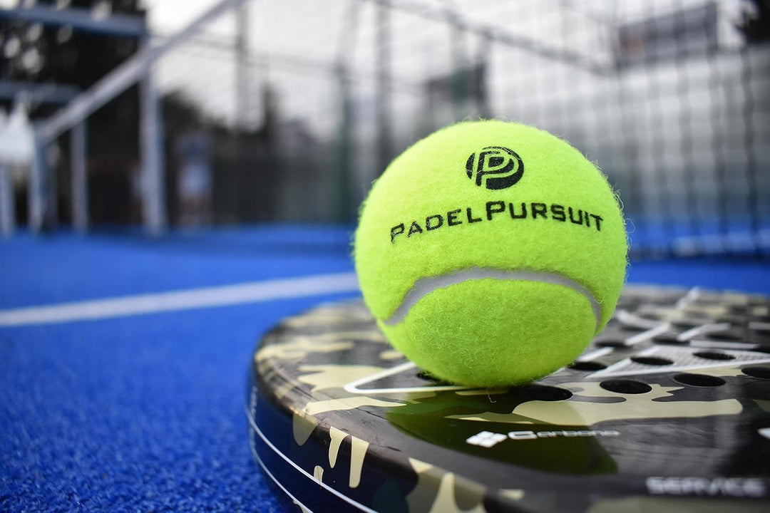 PadelPursuit Training - Padel Bälle für Trainingsspiele, 3x3er Dose, 9 Padel Tennis Bälle