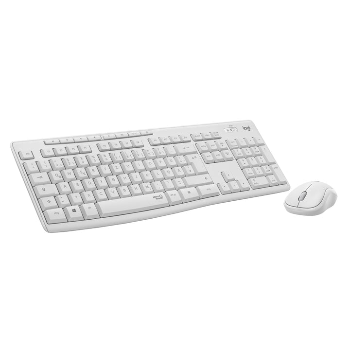 Logitech MK295 kabelloses Tastatur-Maus-Set mit SilentTouch-Technologie, Shortcut-Tasten, optischer